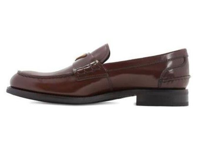 Prada Mocassini in pelle spazzolata - vista 7