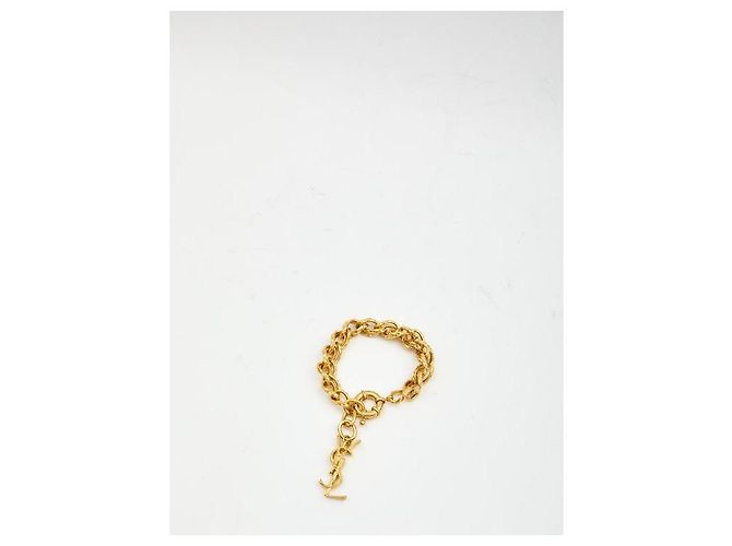 Saint Laurent Bracciale a catena a corda - vista 4