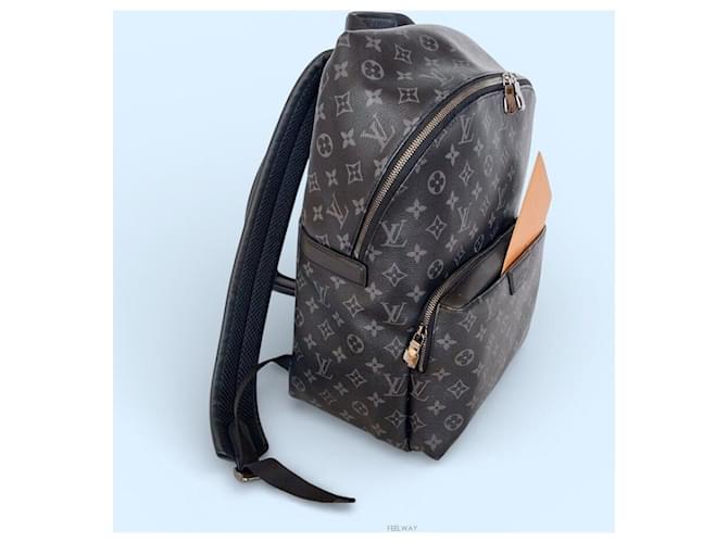 Louis Vuitton Zaino Eclipse Discovery PM Marrone - vista 4