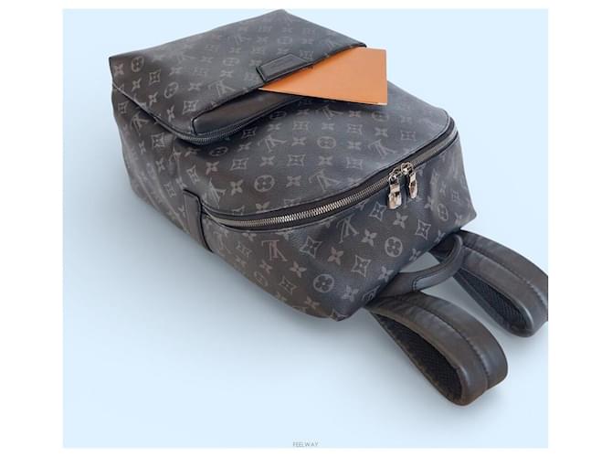 Louis Vuitton Zaino Eclipse Discovery PM Marrone - vista 8