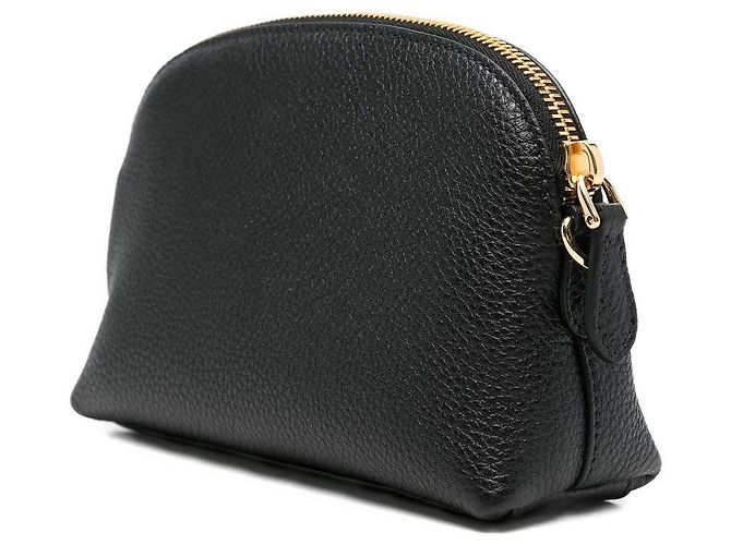 Prada Bolso de hombro de cuero negro - vista 3