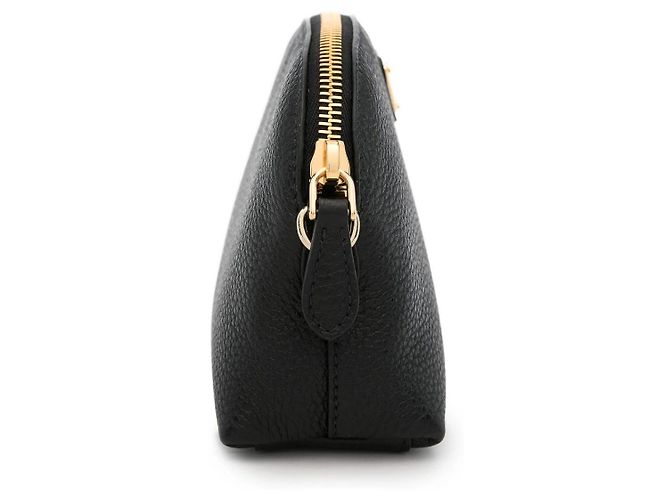 Prada Bolso de hombro de cuero negro - vista 4