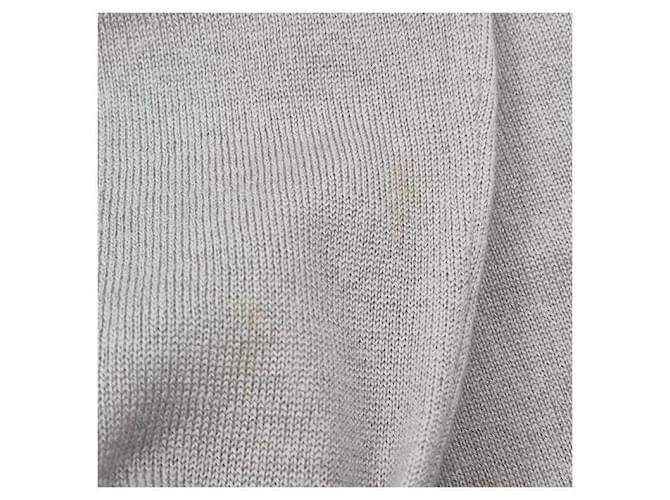 Loro Piana Kaschmir-Pullover mit Rollkragen Silber - Ansicht 7