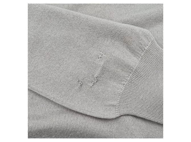 Loro Piana Kaschmir-Pullover mit Rollkragen Silber - Ansicht 8