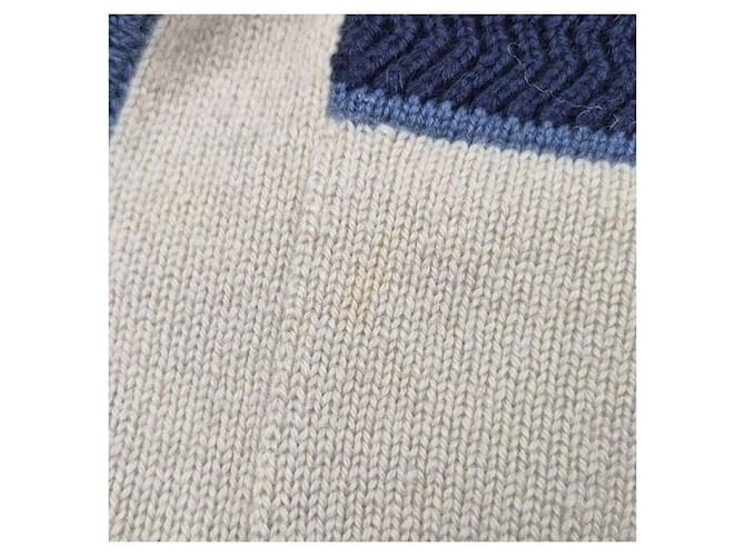 Chanel Kaschmir-Strickjacke Weiß - Ansicht 6