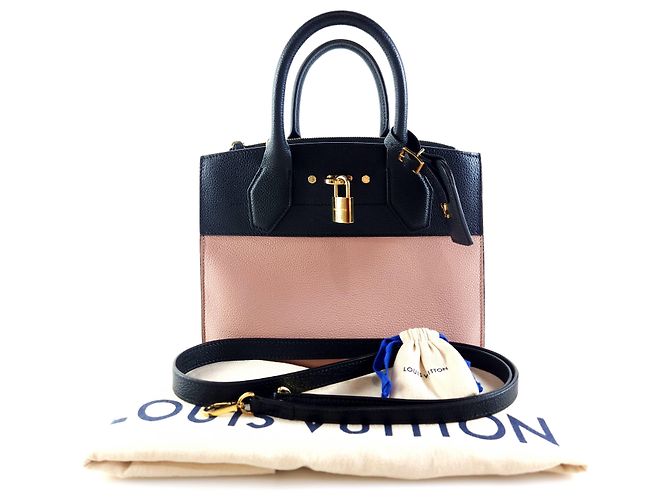 Louis Vuitton Borsa Tote City Steamer Borsa a Spalla Rosso - vista 6