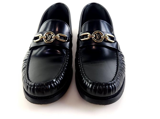 Louis Vuitton Mocassino piatto Chess Multicolore - vista 4