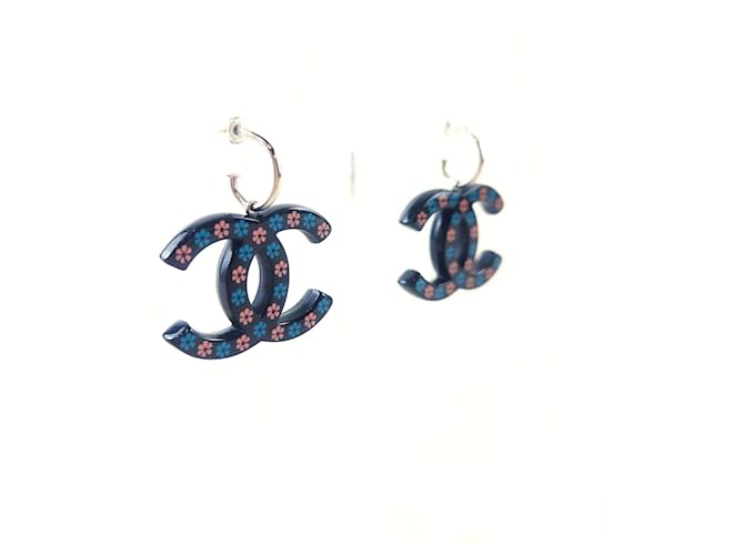 Chanel Orecchini con stampa CC Multicolore - vista 3