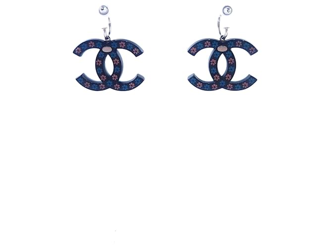 Chanel Orecchini con stampa CC Multicolore - vista 4