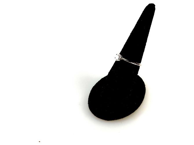 Tiffany & Co Bague en Platine avec Diamants Multicolore - vue 2