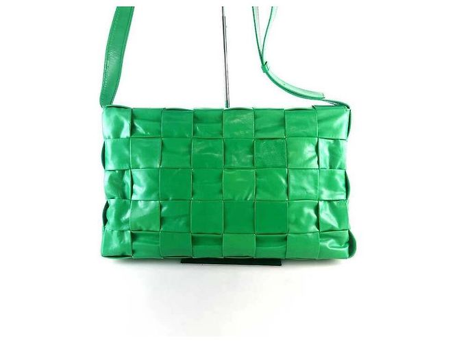 Bottega Veneta Cassette Schultertasche Grün - Ansicht 3