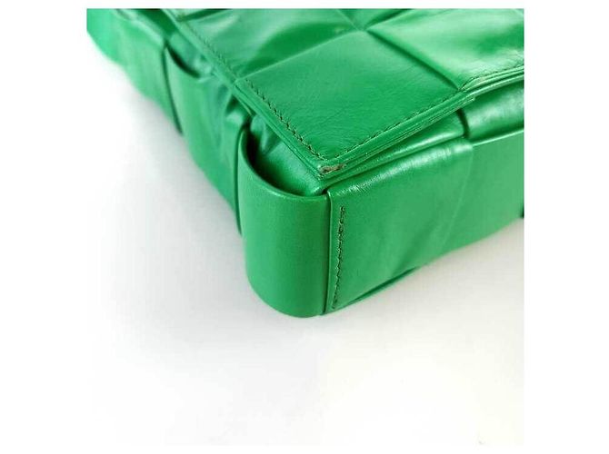 Bottega Veneta Cassette Schultertasche Grün - Ansicht 4