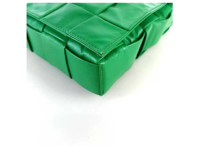 Bottega Veneta Cassette Schultertasche Grün - Ansicht 5