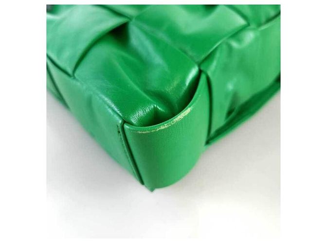 Bottega Veneta Cassette Schultertasche Grün - Ansicht 6