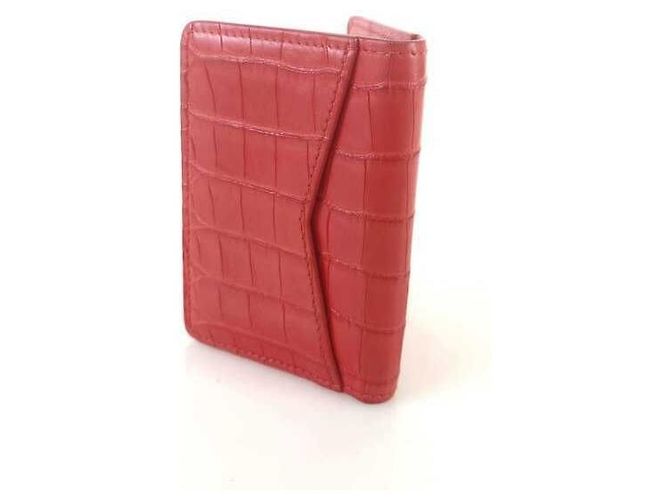 Louis Vuitton Exotischer Alligator Taschenorganizer Rot - Ansicht 2