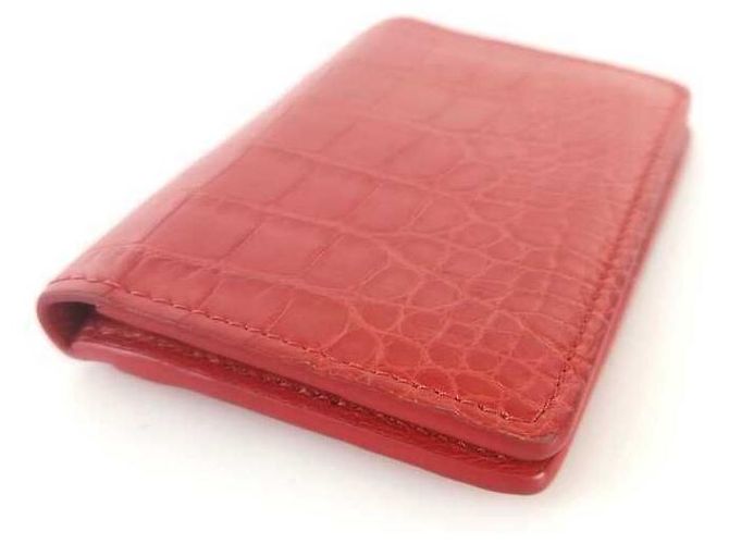 Louis Vuitton Exotischer Alligator Taschenorganizer Rot - Ansicht 3