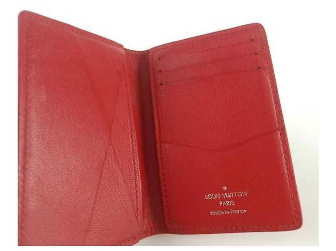 Louis Vuitton Exotischer Alligator Taschenorganizer Rot - Ansicht 4