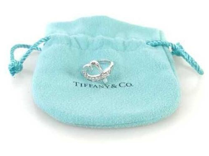 Tiffany & Co Anel de Diamante em Ouro Branco Loving Heart da Anne Co Preto - vista 5