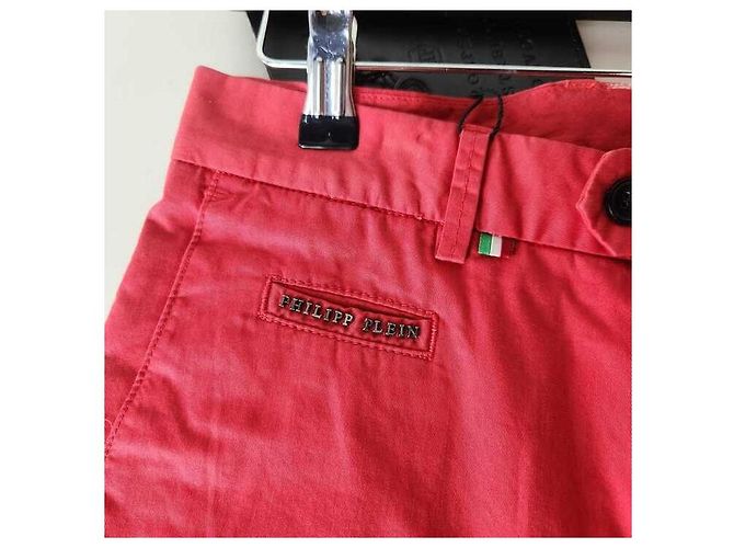 Louis Vuitton Pantalones Philipp Plein Roja - vista 5
