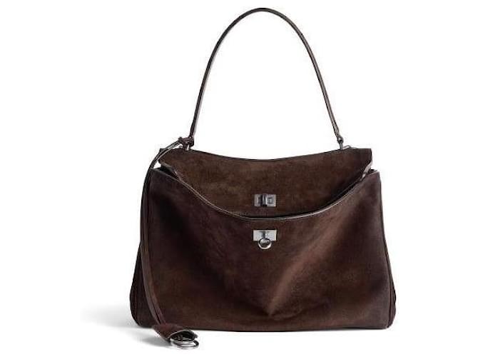 Balenciaga Rodeo Handtasche Medium Schwarz - Ansicht 4