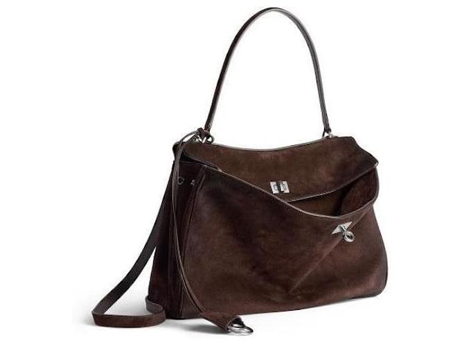 Balenciaga Rodeo Handtasche Medium Schwarz - Ansicht 5