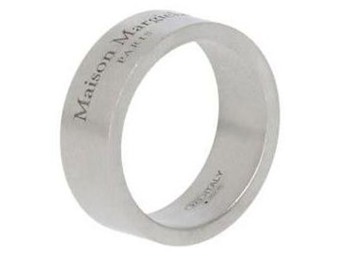 Maison Martin Margiela Logo Ring Silvery - view 4