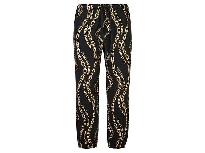 Versace Pantaloni della tuta Chain Couture Multicolore - vista 4