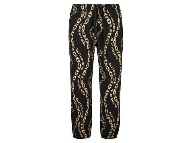 Versace Pantaloni della tuta Chain Couture Multicolore - vista 5