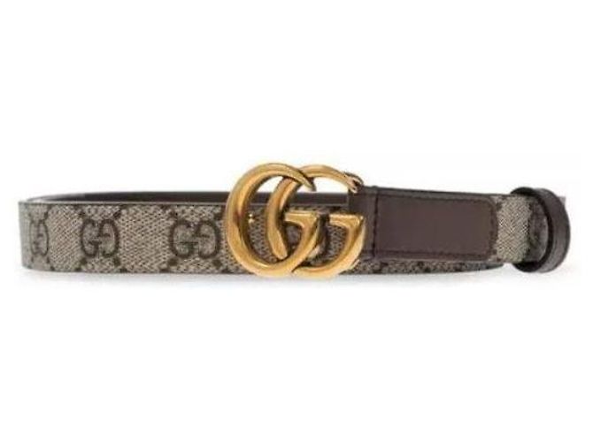 Gucci GG Marmont Dünner Gürtel Mehrfarben - Ansicht 4