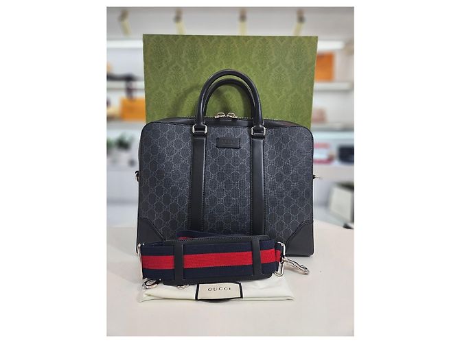 Gucci Borsa in tela Supreme - vista 2