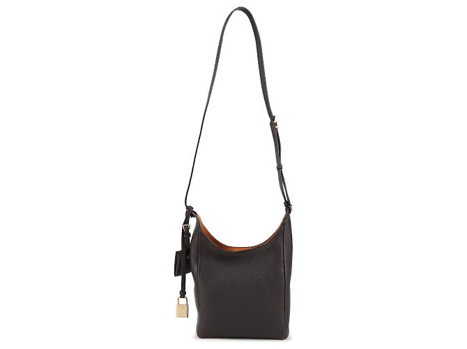 Miu Miu Leder-Beuteltasche Braun - Ansicht 5