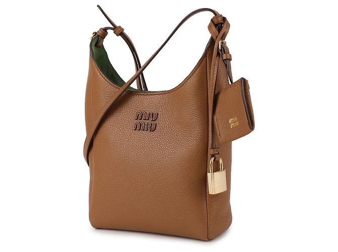 Miu Miu Leder-Beuteltasche - Ansicht 4