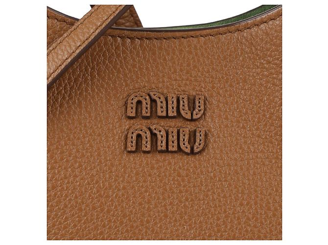 Miu Miu Leder-Beuteltasche - Ansicht 9