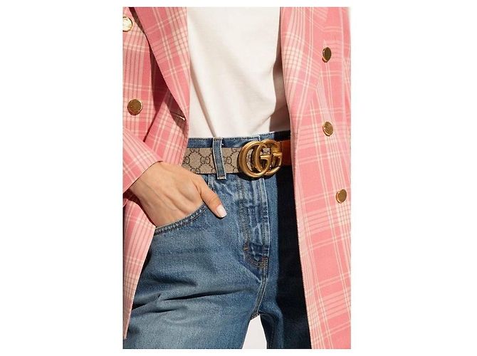 Gucci Cinturón Reversible GG Marmont - vista 5