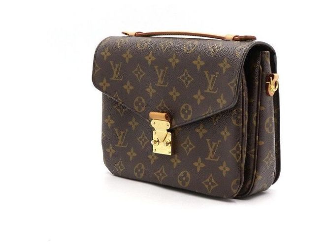 Louis Vuitton Borsa Tote Pochette Métis e Borsa a Tracolla Monogram Nero - vista 2