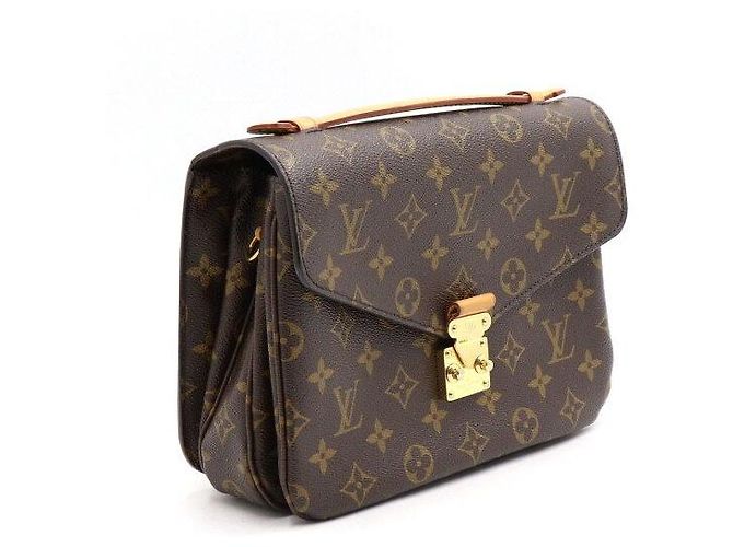 Louis Vuitton Borsa Tote Pochette Métis e Borsa a Tracolla Monogram Nero - vista 3