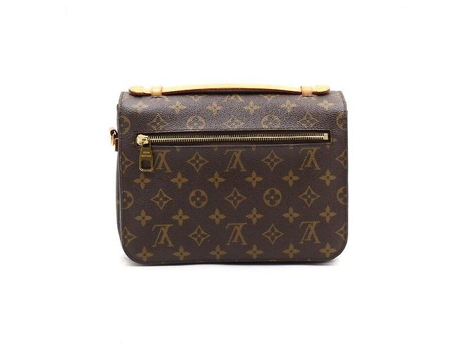 Louis Vuitton Borsa Tote Pochette Métis e Borsa a Tracolla Monogram Nero - vista 4