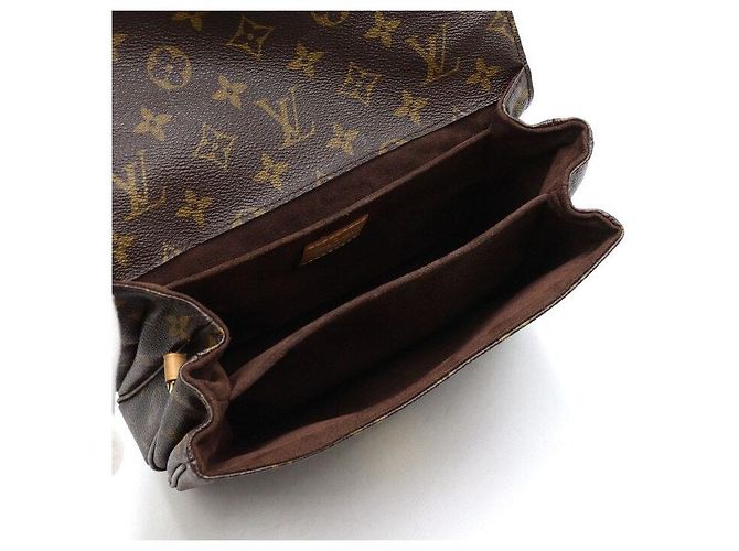 Louis Vuitton Borsa Tote Pochette Métis e Borsa a Tracolla Monogram Nero - vista 5