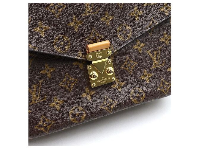 Louis Vuitton Borsa Tote Pochette Métis e Borsa a Tracolla Monogram Nero - vista 7