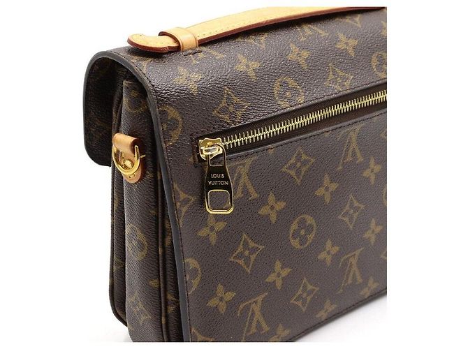 Louis Vuitton Borsa Tote Pochette Métis e Borsa a Tracolla Monogram Nero - vista 9