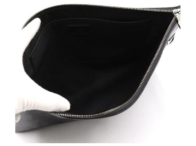 Louis Vuitton Monogram Eclipse Clutch Tasche Schwarz - Ansicht 5