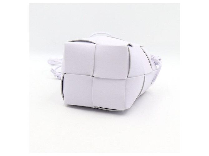 Bottega Veneta Borsa a tracolla mini bucket cassette lavanda Porpora - vista 6