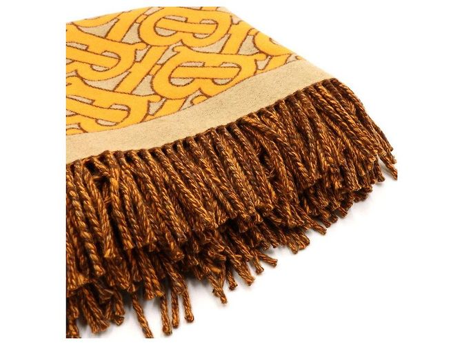 Burberry Cashmere Wool Blend Shawl Scarf Muffler - view 2