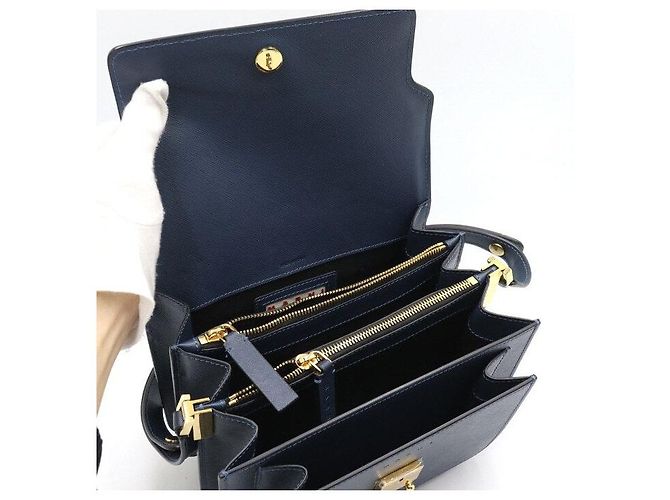 Marni Bolsa de ombro Saffiano e bolsa crossbody - vista 4
