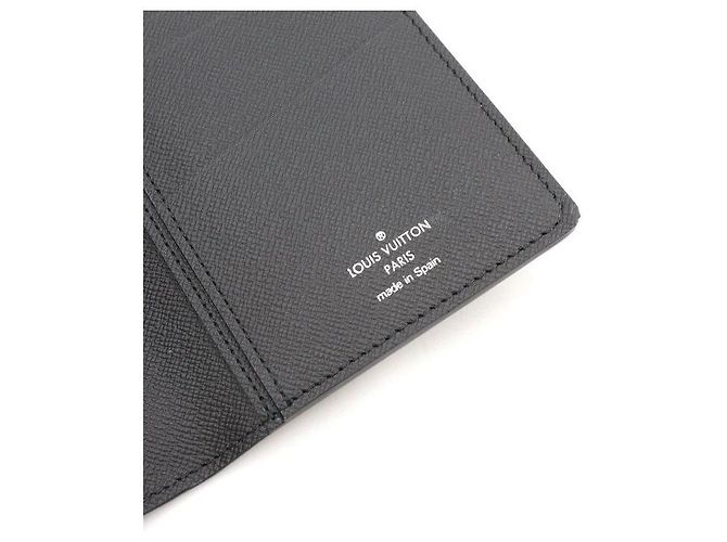 Louis Vuitton Damier Graphite Brazza Wallet Men Long Wallet Brown - view 5