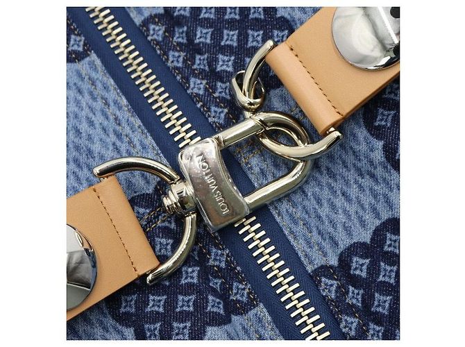 Louis Vuitton Vestido de Mujer Denim Damier XXL Azul - vista 8