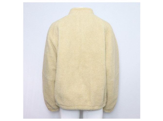 Céline Giacca in pile oversize da uomo in beige Marrone - vista 4