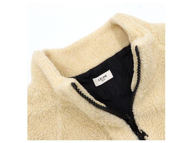 Céline Giacca in pile oversize da uomo in beige Marrone - vista 5