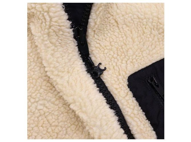 Céline Giacca in pile oversize da uomo in beige Marrone - vista 6