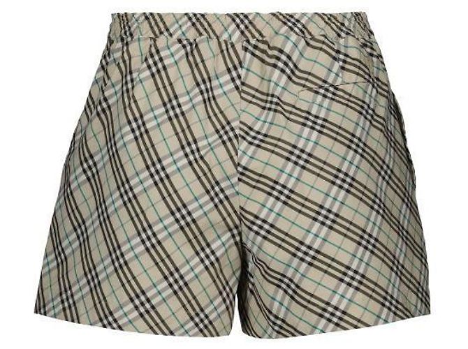 Burberry Pantalones cortos de pijama de algodón a cuadros Multicolor - vista 4